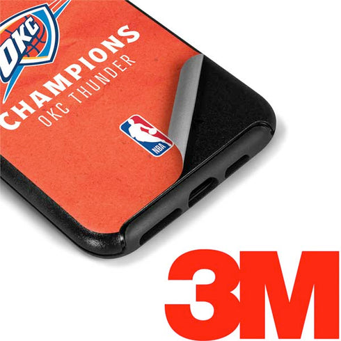 2025 NBA Champions Oklahoma City Thunder Otterbox Symmetry iPhone Skin