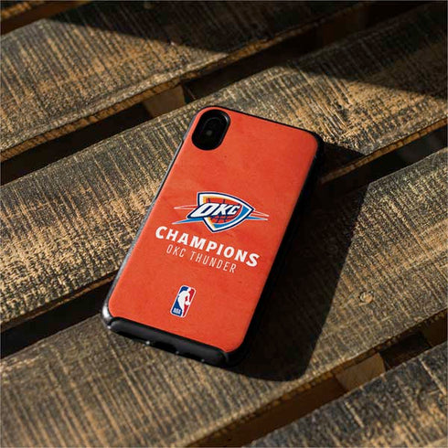2025 NBA Champions Oklahoma City Thunder Otterbox Symmetry iPhone Skin