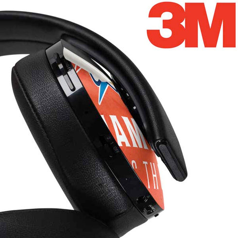 2025 NBA Champions Oklahoma City Thunder PlayStation 4 Gold Wireless Headset Skin