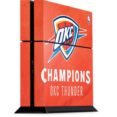 2025 NBA Champions Oklahoma City Thunder PlayStation PS4 Skins