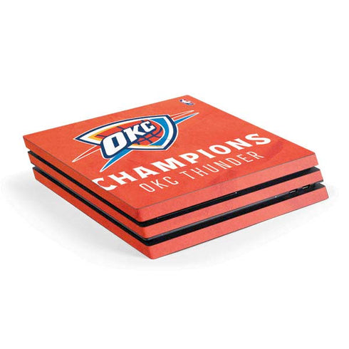2025 NBA Champions Oklahoma City Thunder PlayStation PS4 Skins
