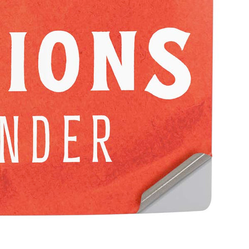 2025 NBA Champions Oklahoma City Thunder PS5 Pro Disk Console Skin