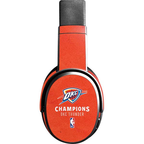 2025 NBA Champions Oklahoma City Thunder Skullcandy Crusher Wireless Skin