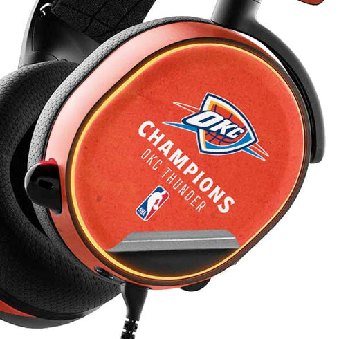 2025 NBA Champions Oklahoma City Thunder SteelSeries Arctis 5 Skin
