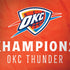 2025 NBA Champions Oklahoma City Thunder Surface Book 2 13.5in Skin