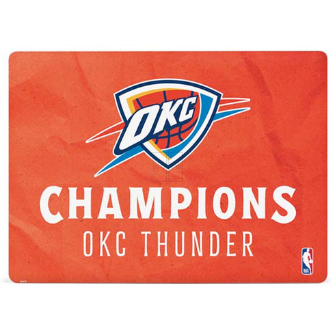 2025 NBA Champions Oklahoma City Thunder Surface Laptop 2 Skin