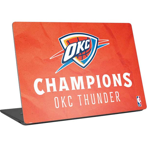 2025 NBA Champions Oklahoma City Thunder Surface Laptop 4 15in Skin