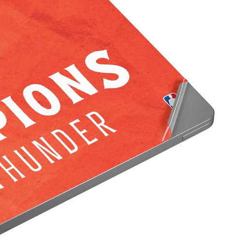2025 NBA Champions Oklahoma City Thunder Surface Laptop 4 15in Skin