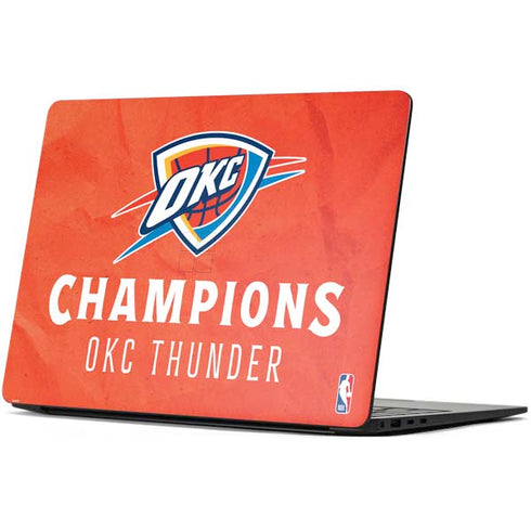 2025 NBA Champions Oklahoma City Thunder Surface Laptop 7 13.8in Skin