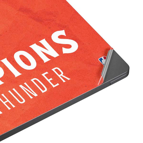 2025 NBA Champions Oklahoma City Thunder Surface Laptop 7 13.8in Skin