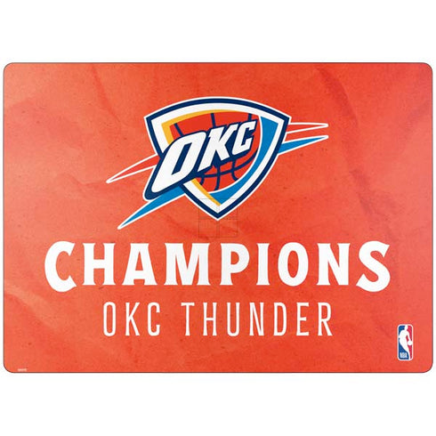 2025 NBA Champions Oklahoma City Thunder Surface Laptop 7 15in Skin