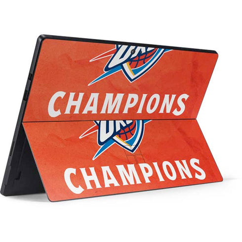 2025 NBA Champions Oklahoma City Thunder Surface Pro 6 Skin