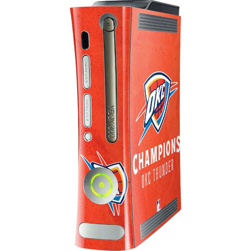 2025 NBA Champions Oklahoma City Thunder Xbox 360 (Includes HDD) Skin
