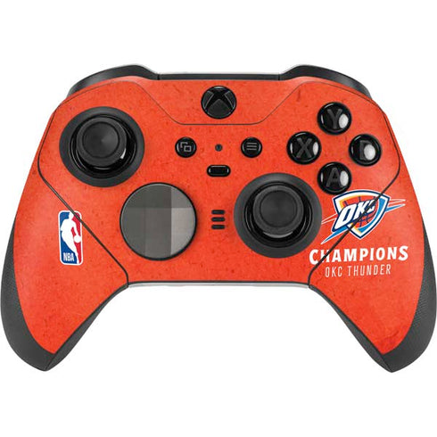 2025 NBA Champions Oklahoma City Thunder Xbox Elite Wireless Controller Series 2 Skin
