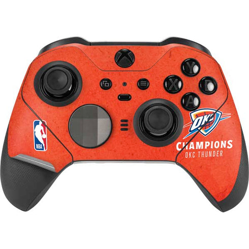 2025 NBA Champions Oklahoma City Thunder Xbox Elite Wireless Controller Series 2 Skin