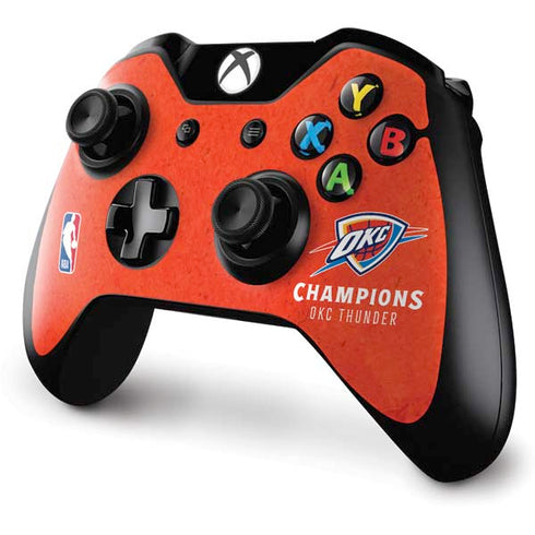 2025 NBA Champions Oklahoma City Thunder Xbox One Controller Skin