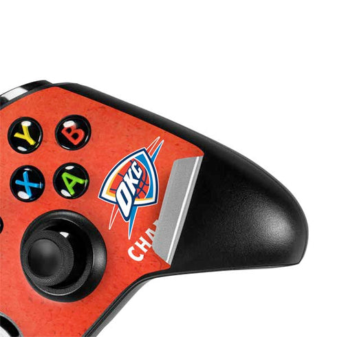 2025 NBA Champions Oklahoma City Thunder Xbox One S All-Digital Edition Bundle Skin