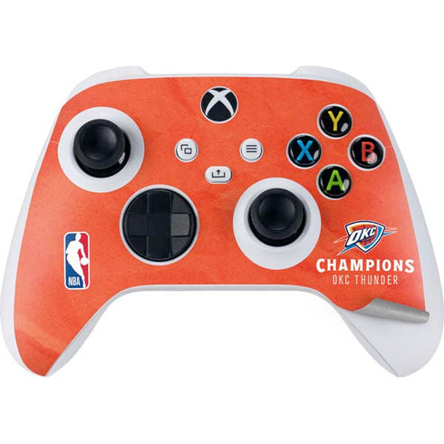 2025 NBA Champions Oklahoma City Thunder Xbox Series S Bundle Skin