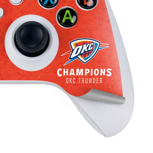 2025 NBA Champions Oklahoma City Thunder Xbox Series S Controller Skin