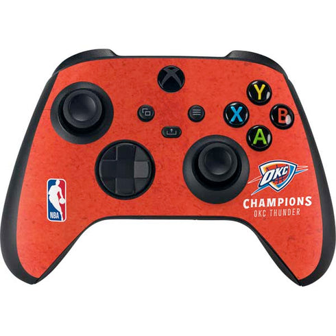 2025 NBA Champions Oklahoma City Thunder XBox Series X Digital Edition Bundle Skin