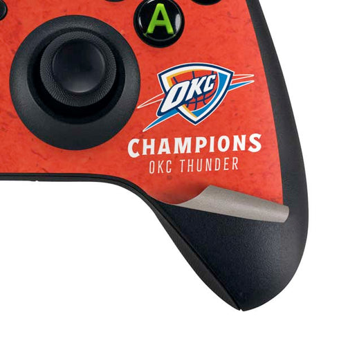 2025 NBA Champions Oklahoma City Thunder XBox Series X Digital Edition Bundle Skin