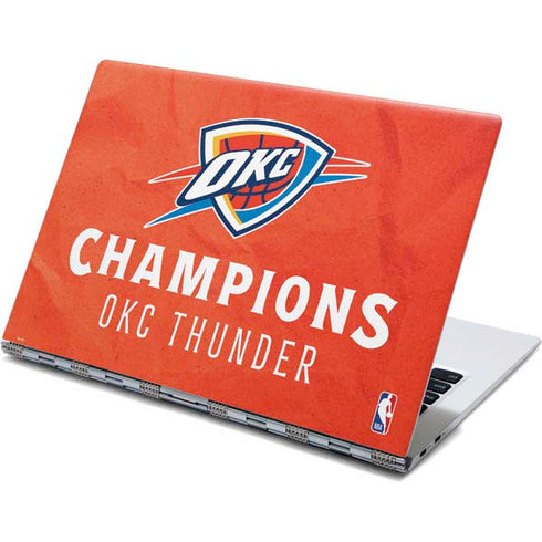 2025 NBA Champions Oklahoma City Thunder Yoga 910 2-in-1 14in Touch-Screen Skin