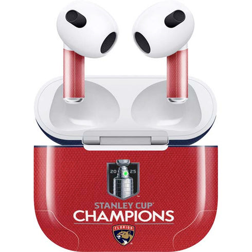 2025 Stanley Cup Champions Florida Panthers Apple AirPods (3rd Gen 2021) Skin