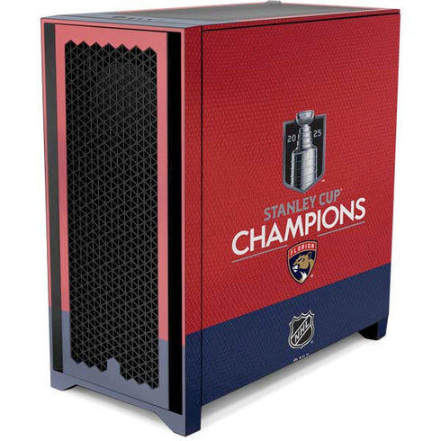 2025 Stanley Cup Champions Florida Panthers Corsair 4000D Tempered Glass Mid-Tower ATX Case Skin