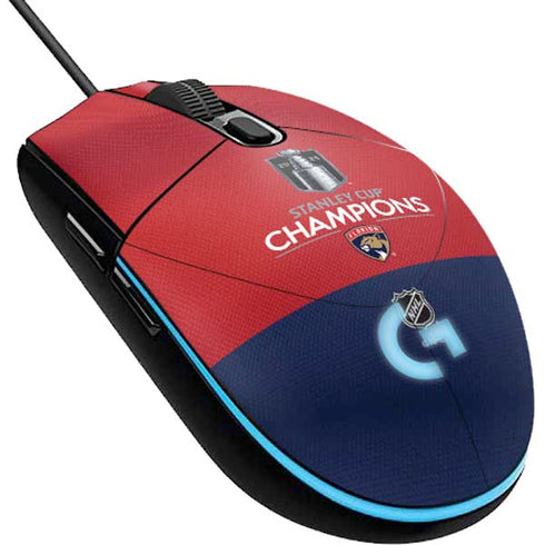 2025 Stanley Cup Champions Florida Panthers G203 Prodigy RGB Wired Gaming Mouse Skin