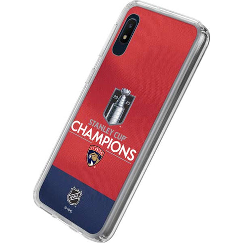 2025 Stanley Cup Champions Florida Panthers Galaxy A10e Clear Case