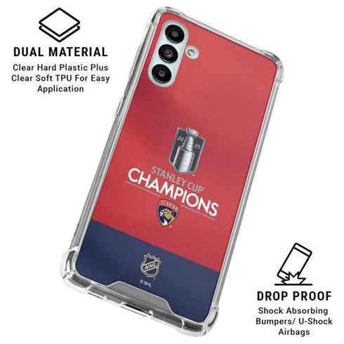 2025 Stanley Cup Champions Florida Panthers Galaxy A13 5G Clear Case
