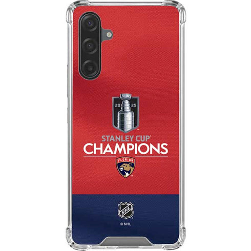 2025 Stanley Cup Champions Florida Panthers Galaxy A17 Clear Case
