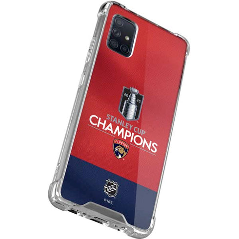 2025 Stanley Cup Champions Florida Panthers Galaxy A71 5G Clear Case