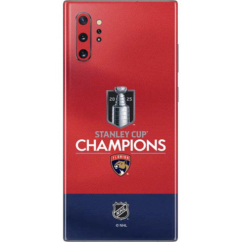 2025 Stanley Cup Champions Florida Panthers Galaxy Note 10 Plus Skin