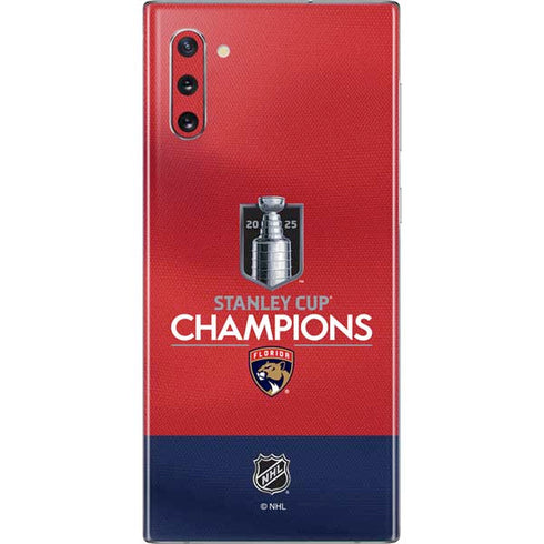 2025 Stanley Cup Champions Florida Panthers Galaxy Note 10 Skin