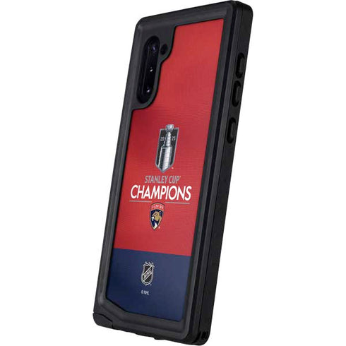 2025 Stanley Cup Champions Florida Panthers Galaxy Note 10 Waterproof Case