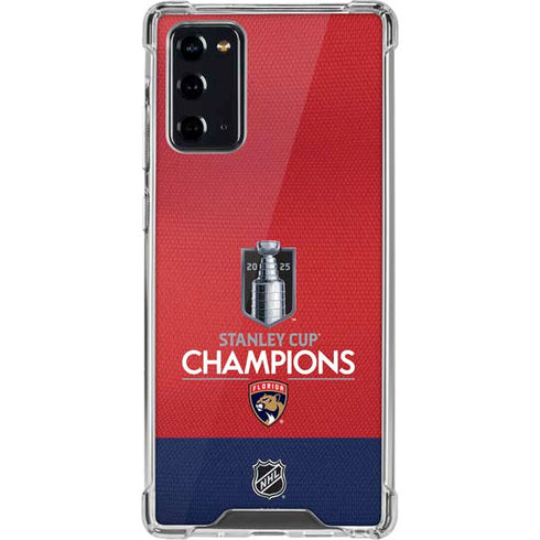 2025 Stanley Cup Champions Florida Panthers Galaxy Note20 5G Clear Case