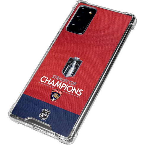 2025 Stanley Cup Champions Florida Panthers Galaxy Note20 5G Clear Case