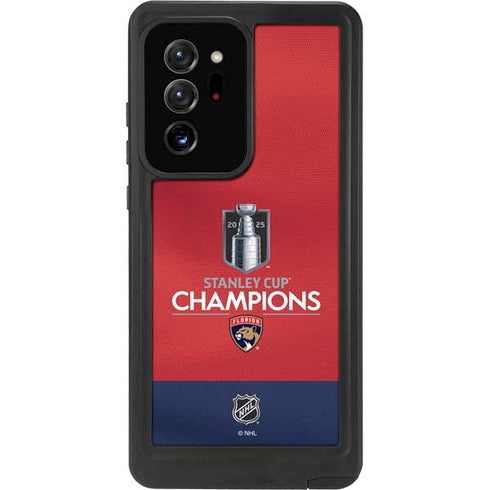 2025 Stanley Cup Champions Florida Panthers Galaxy Note20 Ultra 5G Waterproof Case