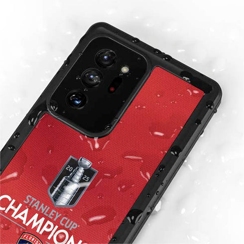 2025 Stanley Cup Champions Florida Panthers Galaxy Note20 Ultra 5G Waterproof Case