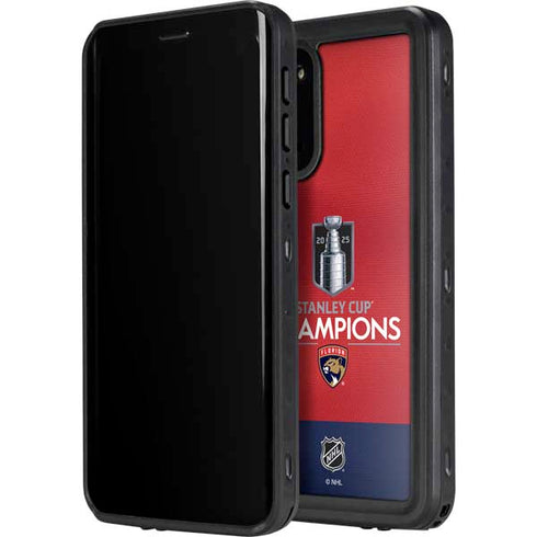 2025 Stanley Cup Champions Florida Panthers Galaxy S20 Plus Waterproof Case