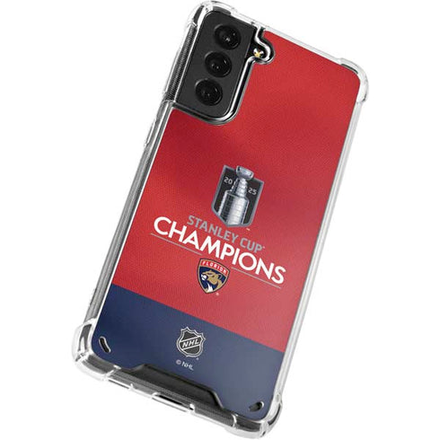 2025 Stanley Cup Champions Florida Panthers Galaxy S21 Plus 5G Clear Case
