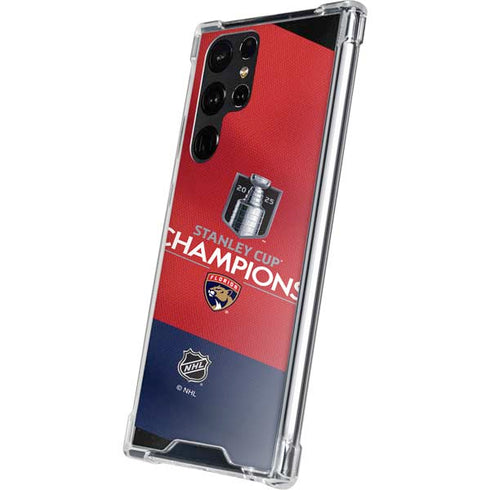 2025 Stanley Cup Champions Florida Panthers Galaxy S22 Ultra Clear Case