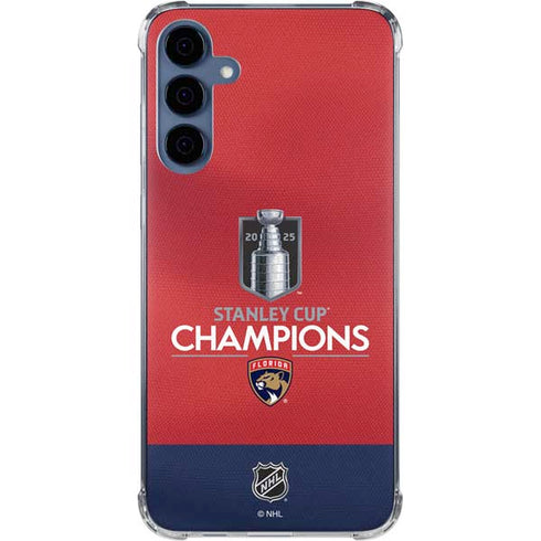 2025 Stanley Cup Champions Florida Panthers Galaxy S24 Clear Case