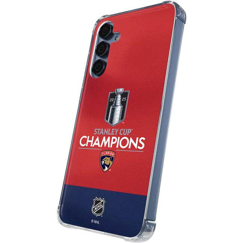 2025 Stanley Cup Champions Florida Panthers Galaxy S24 Clear Case