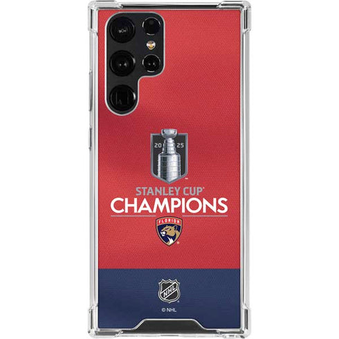 2025 Stanley Cup Champions Florida Panthers Galaxy S24 Ultra Clear Case