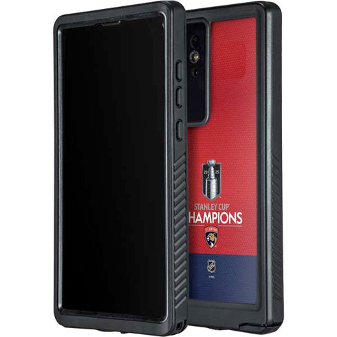 2025 Stanley Cup Champions Florida Panthers Galaxy S24 Ultra Waterproof Case