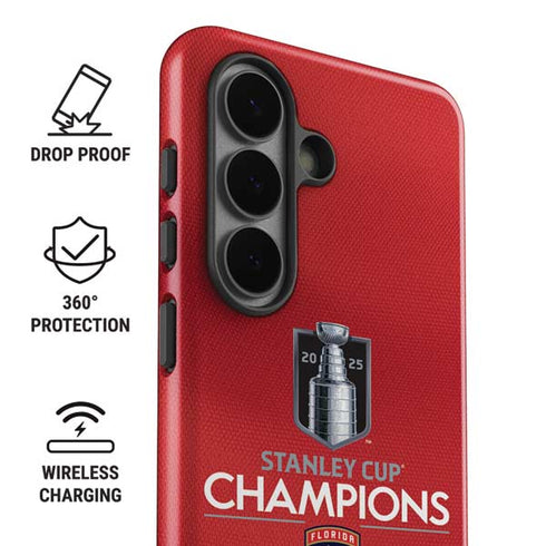 2025 Stanley Cup Champions Florida Panthers Galaxy S26 Plus Impact Case