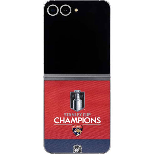 2025 Stanley Cup Champions Florida Panthers Galaxy Z Flip6 Skin
