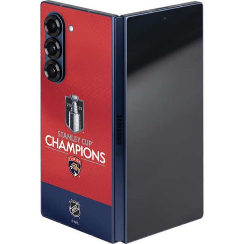 2025 Stanley Cup Champions Florida Panthers Galaxy Z Fold6 Skin